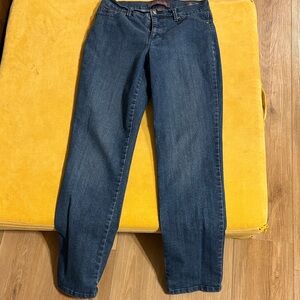 Gloria Vanderbilt Women's Dark Blue Straight Leg Jeans